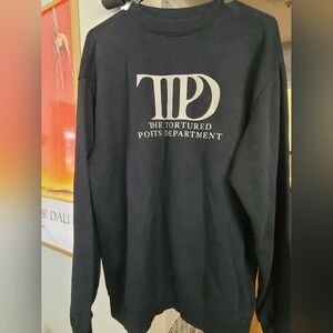 Taylor Swift Black Crewneck Sweater
